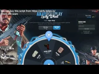 fivem luckywheel script (screenshot)