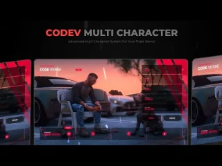 CodeV MultiCharacter FiveM resource preview