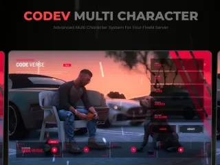 CodeV MultiCharacter FiveM resource preview