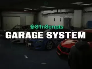 The Garage System FiveM vehicle garage preview