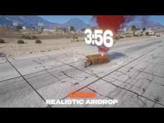Realistic Airdrop FiveM script preview