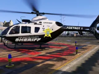 Police Helicopter / Chopper XBR FiveM resource preview