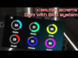 Brutal Gym FiveM resource preview