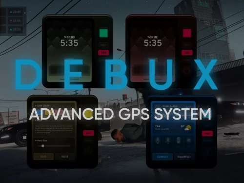 Advanced GPS Menu FiveM resource preview