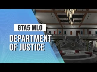 Department of Justice CityHall central lobby and staircase in FiveM
