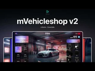 CodeM mVehicleshop v2 FiveM resource preview