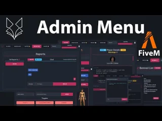 Luxu Admin Menu FiveM resource preview
