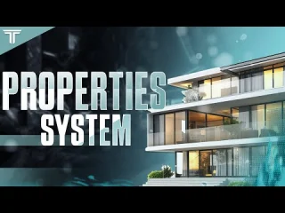 NoLag Properties System FiveM housing script preview