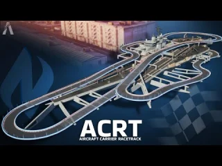 Aircraft Carrier Racetrack FiveM resource preview