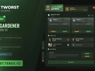 Multiplayer Gardener Job FiveM resource preview