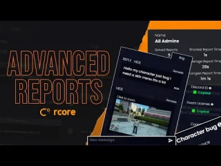 rcore Advanced Reports FiveM resource preview