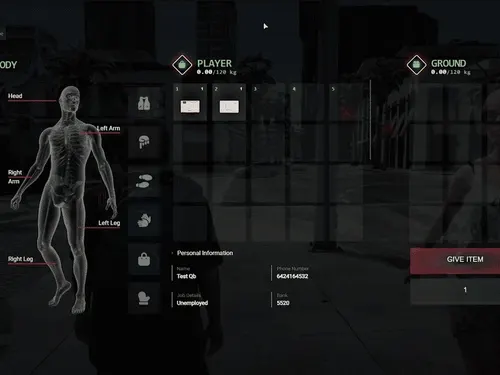 FiveM Mod YesPixel 4.0 Inventario (QBCore)