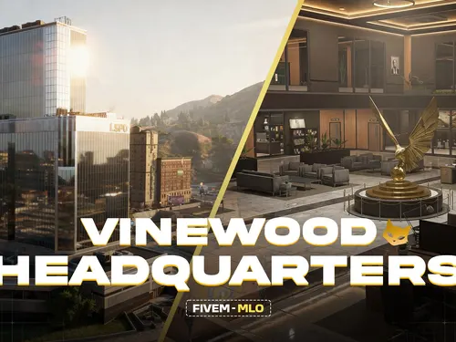FiveM Mod Vinewood Polizeihauptquartier – Modular