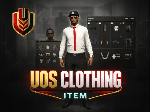 Mod de roupas para FiveM como item – Script QBCore para FiveM