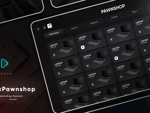 FiveM Mod CodeM xPawnshop — Script Avançado para Loja de Penhores