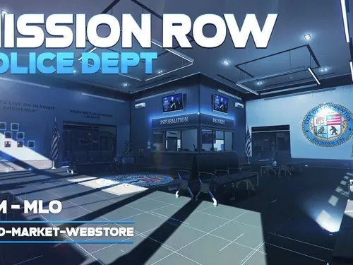 FiveM Mod 3DMarket Police Station V4 MLO