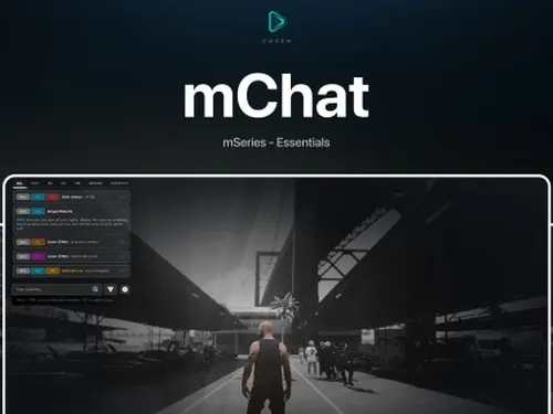 FiveM Mod CodeM mChat — Système de discussion avancé