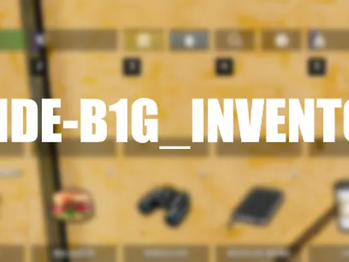 Inventário FiveM Mod Conde B1g ESX