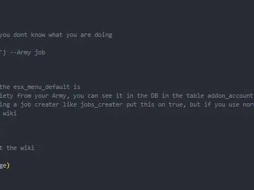 FiveM Mod ESX Emploi dans l'armée
