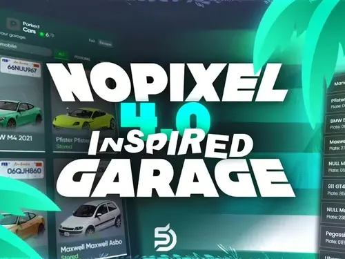 Système de garage FiveM Mod NoPixel 4.0