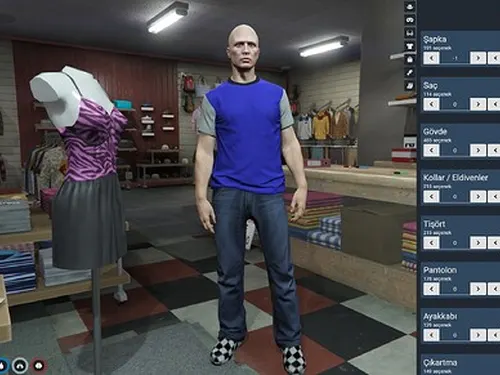 Menu de roupas NoPixel para FiveM Mod
