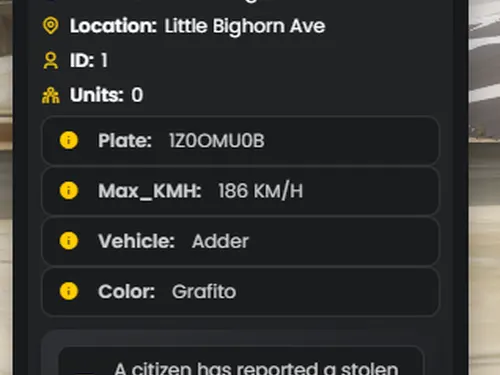 FiveM Mod NoPixel Dispatch System — ESX FiveM