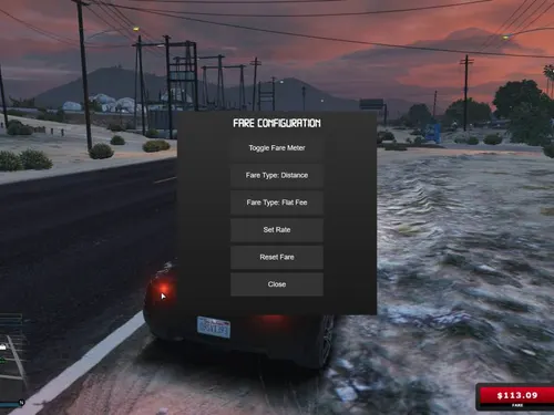 FiveM Mod NoPixel Taxímetro Script - ESX FiveM