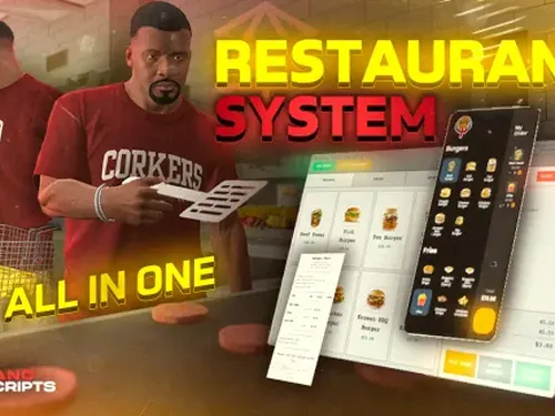 FiveM Mod Restaurantsystem