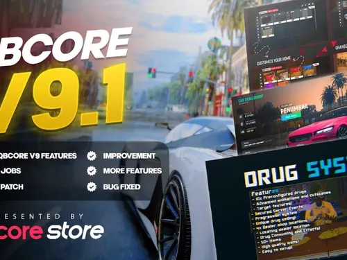 FiveM Mod qbCore v9.1