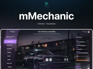 ESX Mechanic FiveM script preview