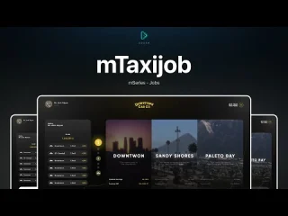 CodeM mTaxiJob — Advanced Taxi Script FiveM preview