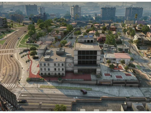 Département de police de Vespucci | Intérieur personnalisé MLO par Shmann FiveM aperçu des ressources