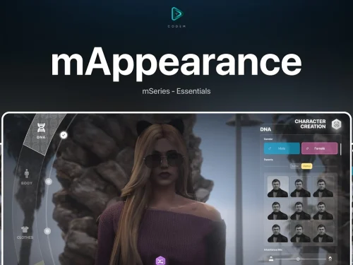 Clothing as Item – QBCore FiveM Script preview