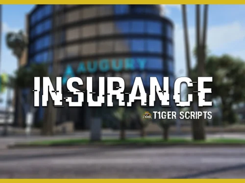 T1ger Assurance automobile FiveM aperçu de la ressource