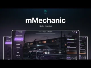 CodeM mMechanic Job — Advanced Mechanic Job System FiveM resource preview
