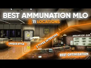 KingMaps Ammunation MLO - 11 Locations FiveM resource preview