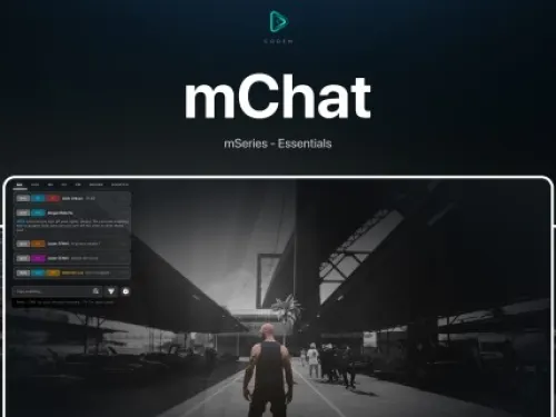 CodeM mChat — Advanced Chat System FiveM resource preview
