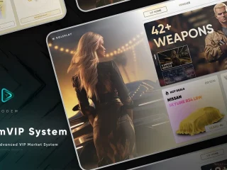 CodeM mVIPSystem — VIP Membership & Subscription System FiveM resource preview