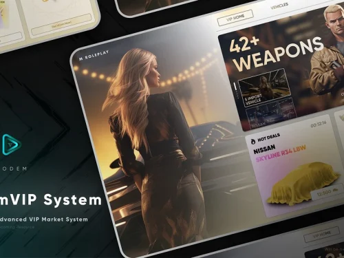 CodeM mVIPSystem — Sistema de Assinatura e Membresia VIP FiveM visualização do recurso