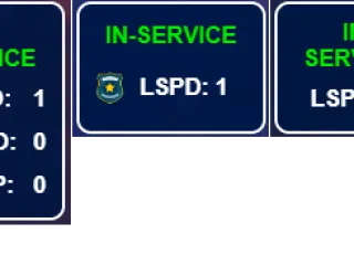 Active Duty Officer — Active Officer Display & Access Control FiveM resource preview