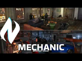 NTeam Backstreet Garage MLO FiveM resource preview