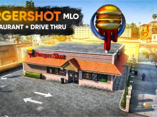 NoPixel 3.0 BurgerShot Map - FiveM MLO FiveM resource preview