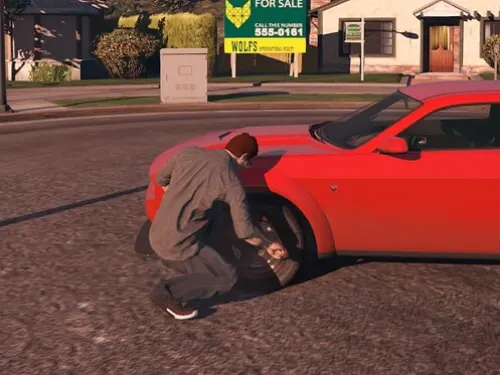 Pierce Tires / Knife Tires — Slash Tires Script FiveM resource preview