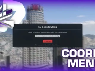 HUD Coords FiveM resource preview