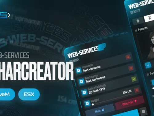 WS Charcreator and Identity - Web-Services
