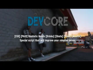 DevCore Needs (ESX) FiveM resource preview