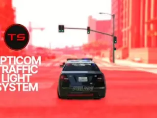 Opticom Traffic Light System FiveM resource preview