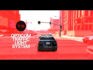 Opticom Traffic Light System FiveM resource preview