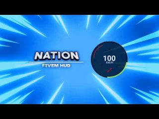 Nation HUD FiveM resource preview