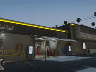 Cyberpunk Taxi FiveM resource preview